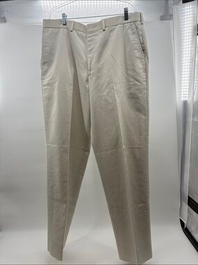 Lands' End Men's Light Cream Chinos
